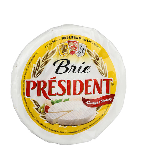 President Brie Plain, 2 x 32 oz Case - Cheese & Dairy