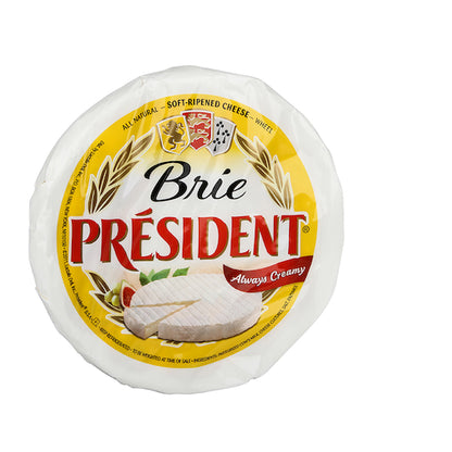 President Brie Plain, 2 x 32 oz Case - Cheese & Dairy