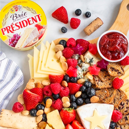 President Brie Plain, 2 x 32 oz Case - DOT product image 7