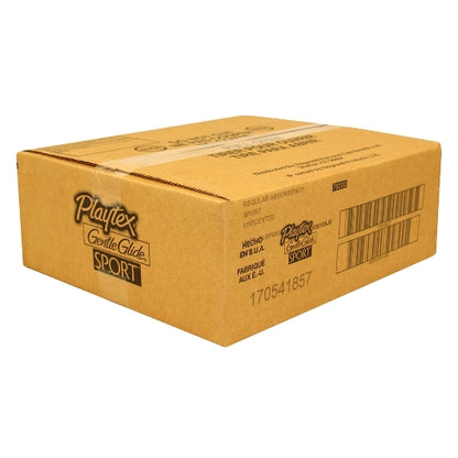 Playtex Sport Regular Unscented Plastic Tampons, 12 x 18 ct Case - DOT product image 8