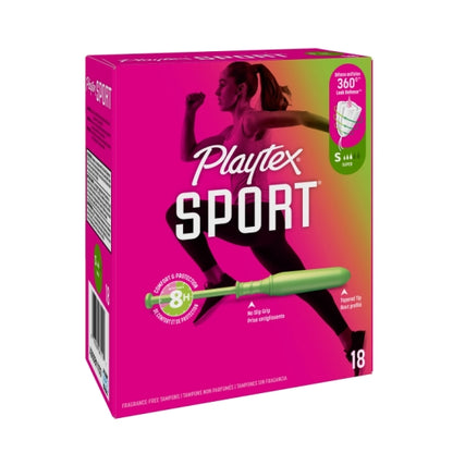 Playtex SPORT PLASTIC SUPER UNSCENTED, 2 x 6 x 18 ct Case - DOT product image 4