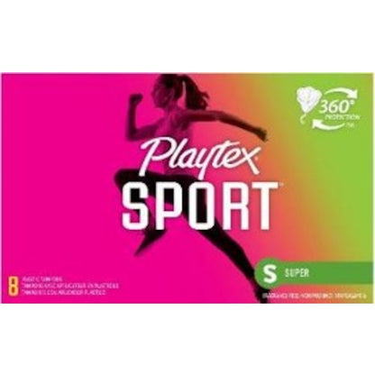 Playtex Sport Super, 4 x 12 x 8 ct Case - Health & Personal Care