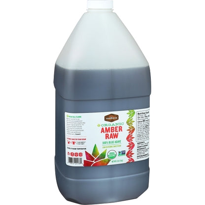 Madhava Organic Amber Raw Agave, 4 x 176 fl oz Case - DOT product image 2