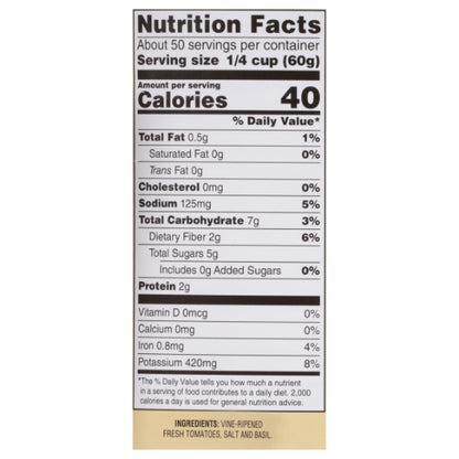 Christoforo Colombo Super PIZZA SAUCE WITH BASIL, 6 x 107 oz Case - DOT product image 7