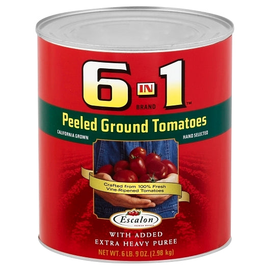 Heinz All Purpose Peeled Ground Tomatoes, 6 x 2.98 KG Case - Condiments & Sauces