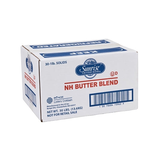 Sunrise Butter Margarine Blend, 30 x 1 lb Case - DOT product image 6