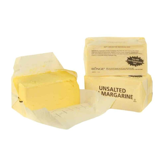Old World Bunge Unsalted Non-Hydrogenated Margarine, 30 x 1 lb Case - Alternate product angle or state