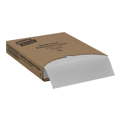 Dixie 16.3 Inch X 12.1 Inch Handi Size Greaseproof Pan Liner, 1 x 1000 ct Case - DOT product image 2
