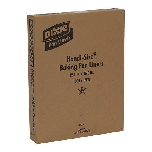 Dixie 16.3 Inch X 12.1 Inch Handi Size Greaseproof Pan Liner, 1 x 1000 ct Case - DOT product image 5