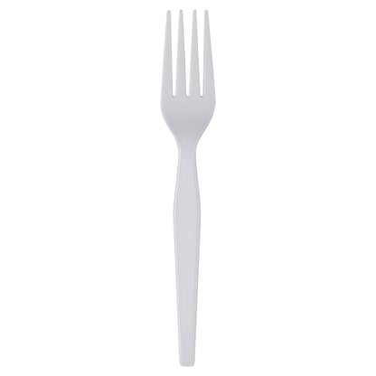 Dixie Heavy Weight Polystyrene White Fork, 10 x 100 ct Case - DOT product image 4