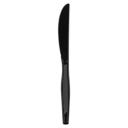 Dixie Heavy Weight Polystyrene Black Knife, 1 x 1000 ct Case - DOT product image 4