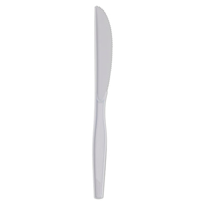 Dixie Medium Weight Polystyrene White Knife, 1 x 1000 ct Case - DOT product image 5