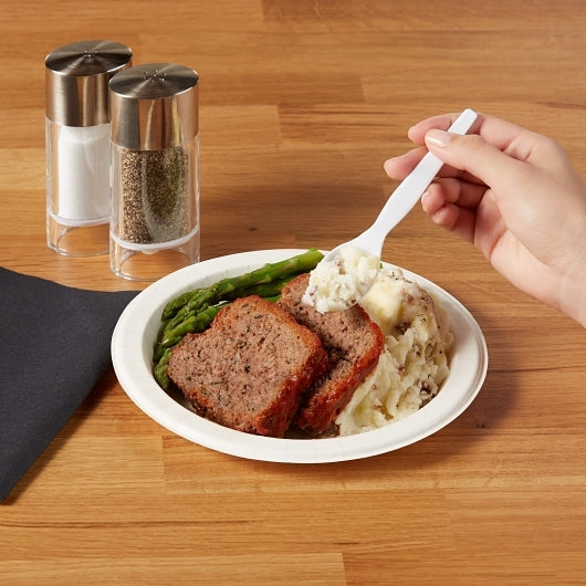 Dixie TEASPOON HEAVYWEIGHT POLYSTRENE WHITE 6 INCH, 10 x 100 ct Case - DOT product image 4