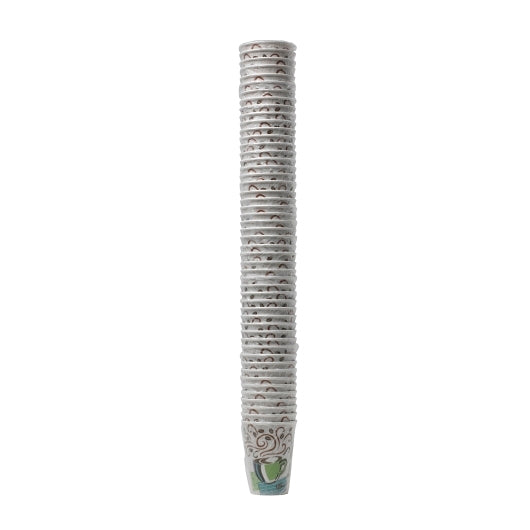 Dixie PerfecTouch 12 oz. Wrapped Insulated Paper Hot Cups, 1 x 1000 ct Case - DOT product image 3