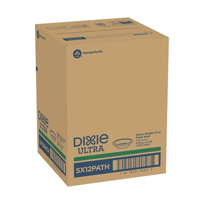 Dixie Products Ultra 12 Ounce Heavy Weight Paper Bowl, 8 x 125 ct Case - DOT product image 8