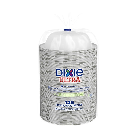 Dixie Products Ultra 20 Ounce Heavy Weight Paper Bowl, 4 x 125 ct Case - DOT product image 4