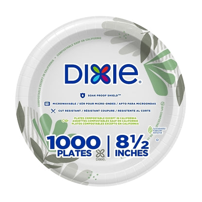 Dixie Pathways Paper Plate, 8 x 125 ct Case - DOT product image 2