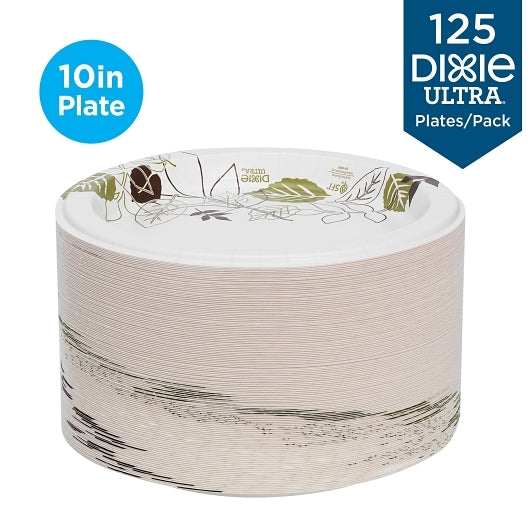 Dixie Ultra Wise Size 10.125 Inch Heavy Weight Paper Plate, 4 x 125 ct Case - DOT product image 7