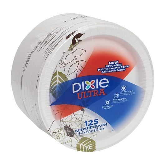 Dixie Ultra Wise Size 10.125 Inch Heavy Weight Paper Plate, 4 x 125 ct Case - DOT product image 8