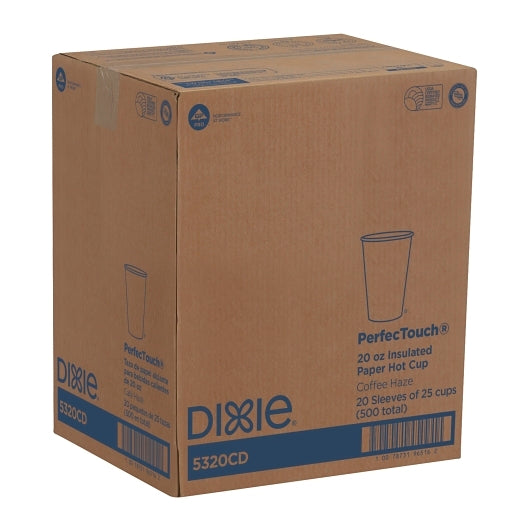 Perfect Touch Perfectouch Insulated Cup 20 oz, 20 x 500 ct Case - Disposable Cups & Lids