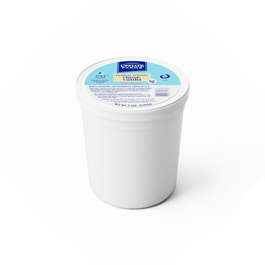 Upstate Niagara Coop Non Fat Vanilla Yogurt, 4 x 5 lb Case - DOT product image 2