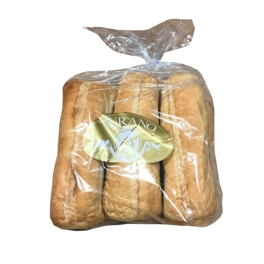 Turano 6.75" Sixer Roll, 12 x 6 x 4 oz Case - Breads, Rolls & Buns