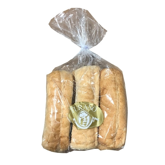 Turano 8" Hearth French Bread, 8 x 6 x 4.25 oz Case - Breads, Rolls & Buns