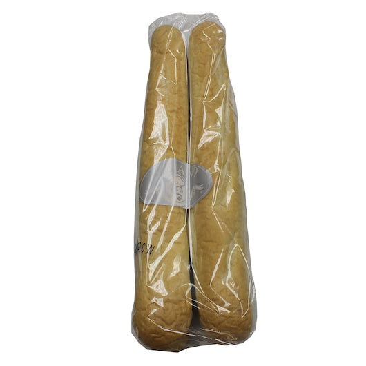 Turano 21" Baked Short French Bread, 6 x 4 x 12 oz Case - Breads, Rolls & Buns