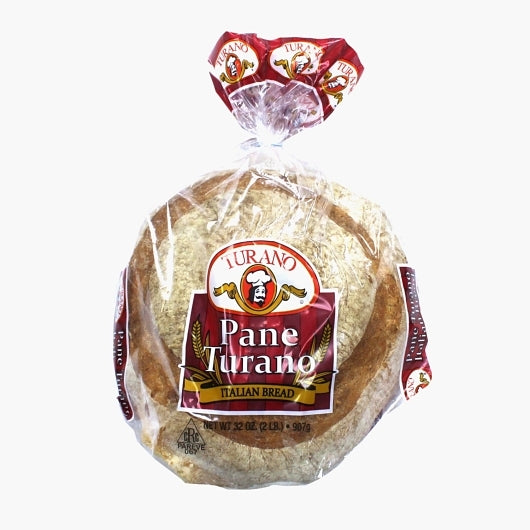 Turano Pane 10.5 Inch Loaf, 8 x 32 oz Case - Breads, Rolls & Buns