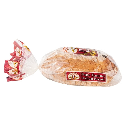 Turano Pane Sliced 10.5 Inch Loaf, 8 x 32 oz Case - Alternate product angle or state