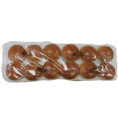 Turano 3.75 Inch Sweet Brioche Bun, 8 x 12 x 2.27 oz Case - Breads, Rolls & Buns