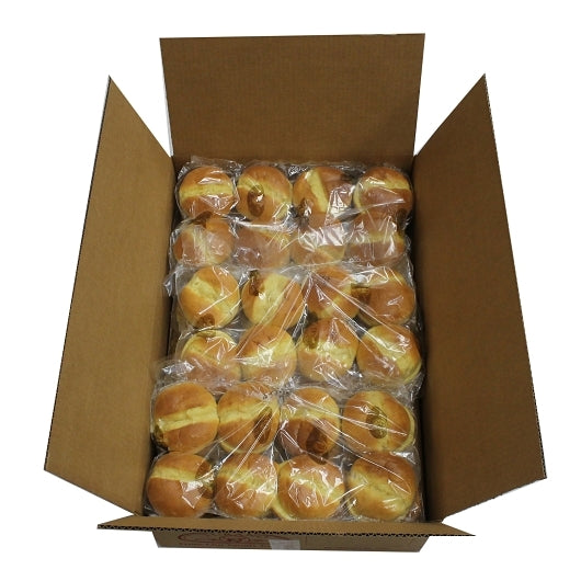 Turano 4 Inch Golden Slice Split Top Bun, 12 x 8 x 2.7 oz Case - GS1 open-case image