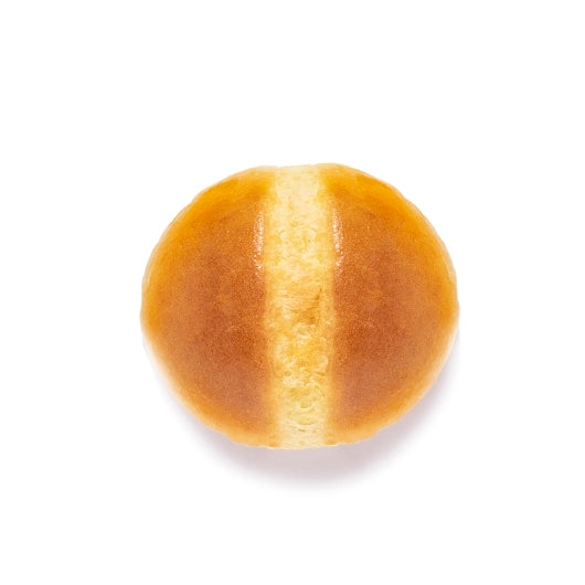 Turano 4 Inch Golden Slice Split Top Bun, 12 x 8 x 2.7 oz Case - GS1 raw or uncooked product image