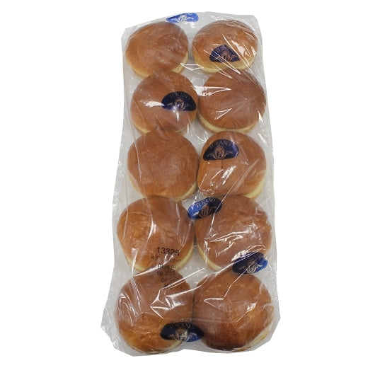 Turano 4.5 Inch Classic Sliced Bun, 80 x 3.5 oz Case - Breads, Rolls & Buns
