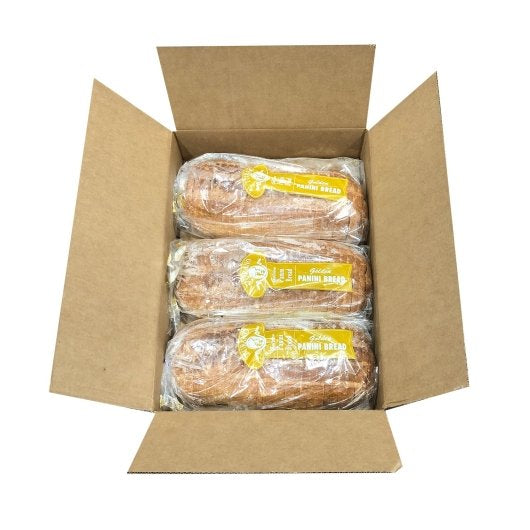 Turano Sliced Golden Panini Loaf, 6 x 48 oz Case - Breads, Rolls & Buns