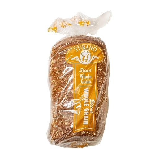 Turano 100% Whole Grain Panini 1/2 Slice Bread, 12 x 30 oz Case - Rice & Grains