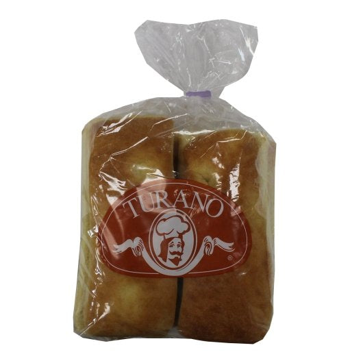 Turano Soft Potato Focaccia Roll, 18 x 6 x 3.5 oz Case - Breads, Rolls & Buns