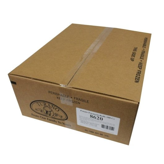 Turano Soft Potato Focaccia Roll, 18 x 6 x 3.5 oz Case - DOT product image 6