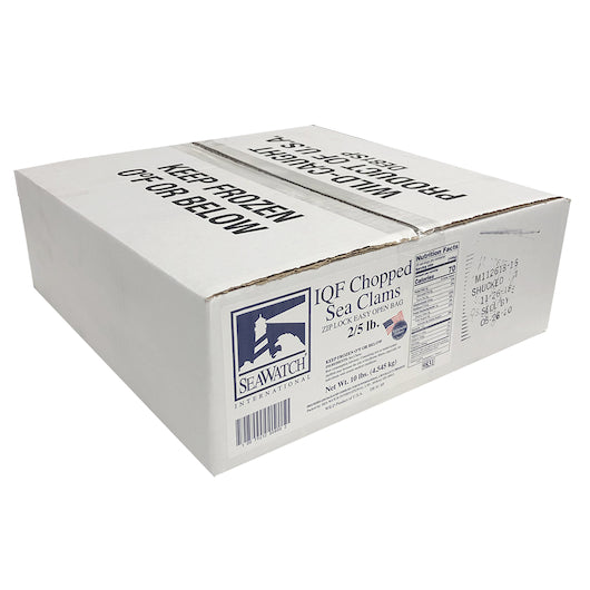 Sea Watch Chopped Clam Meat, 2 x 5 lb Case - DOT product image 3