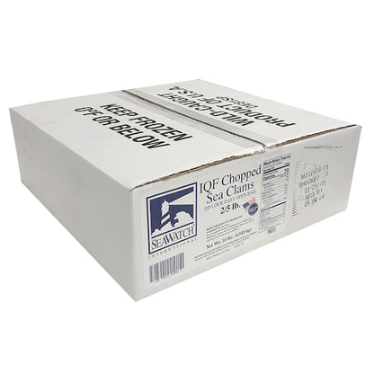 Sea Watch Chopped Clam Meat, 2 x 5 lb Case - DOT product image 3