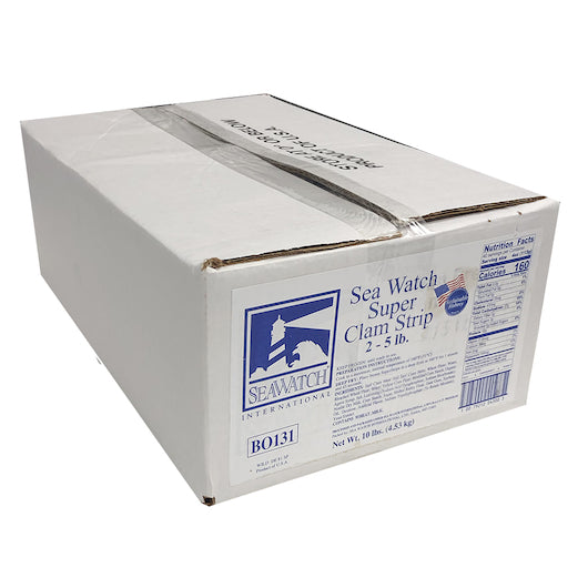 Sea Watch Frozen Clam Strips, 2 x 5 lb Case - DOT product image 3