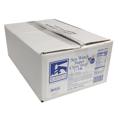 Sea Watch Frozen Clam Strips, 2 x 5 lb Case - DOT product image 3
