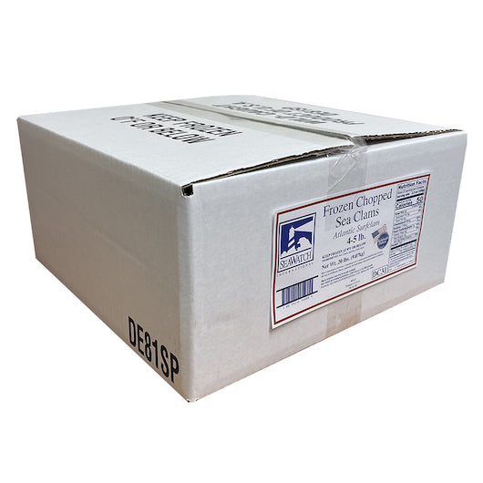 Sea Watch Frozen Chopped Sea Clams, 4 x 5 lb Case - DOT product image 3