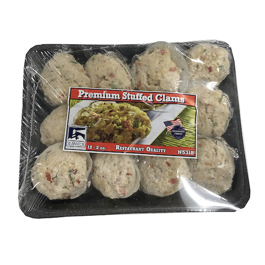 Sea Watch Frozen Premium Stuffed Clams, 36 x 2 oz Case - DOT product image 2