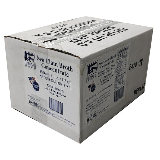 Sea Watch SEA CLAM BROTH CONCENTRATE, 8 x 16 oz Case - DOT product image 5