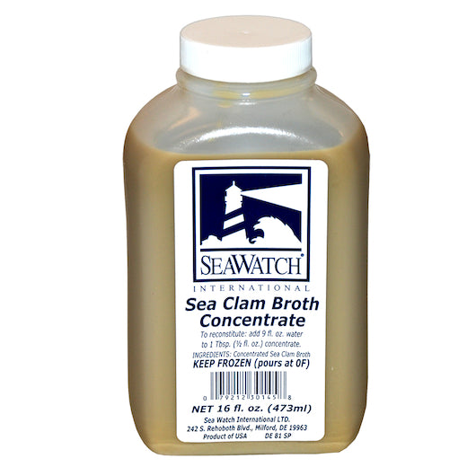 Sea Watch Sea Clam Broth Concentrate, 8 x 16 oz Case - Frozen Meat & Seafood