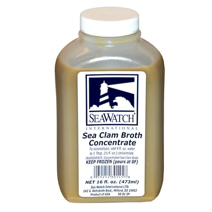 Sea Watch Sea Clam Broth Concentrate, 8 x 16 oz Case - Frozen Meat & Seafood