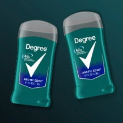 Degree 24 Hour Arctic Edge Deodorant Stick, 2 x 6 x 3 fl oz Case - DOT product image 6