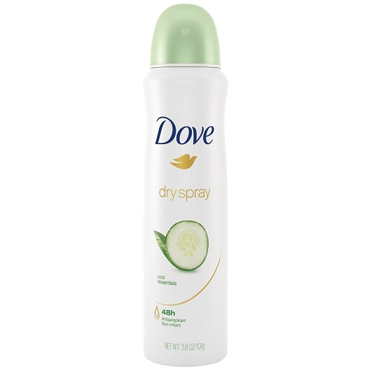 Dove Women's Advanced Care Cool Essentials Anti-Perspirant Deodorant Aerosol, 4 x 3 x 3.8 fl oz Case - Health & Personal