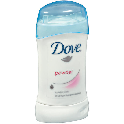 Dove Women's Powder Anti-Perspirant Deodorant Invisible Solid, 12 x 1.6 oz Case - Health & Personal Care